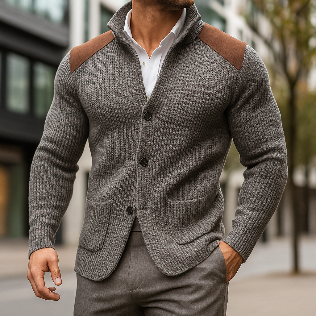 BRUNO™ - GIACCA IN MAGLIA STRUTTURATA