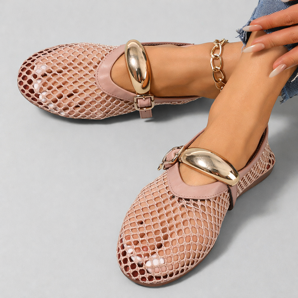 NADIA™ | BALLERINE MARY JANE TRASPIRANTI