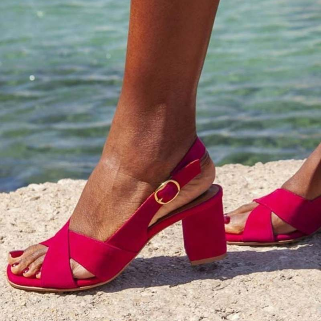 AURORA™ | SANDALI ELEGANTI AZZURRI ESTIVI