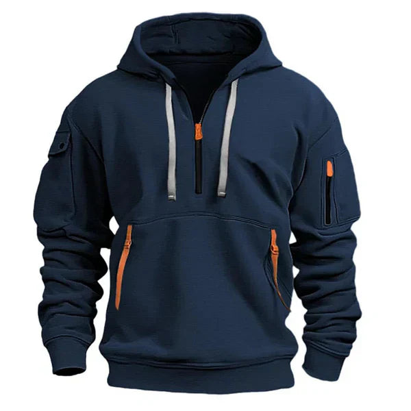 LUCA™ | FELPA CON CAPPUCCIO ELEGANTE