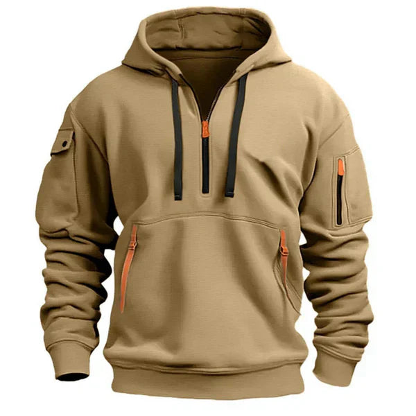 LUCA™ | FELPA CON CAPPUCCIO ELEGANTE