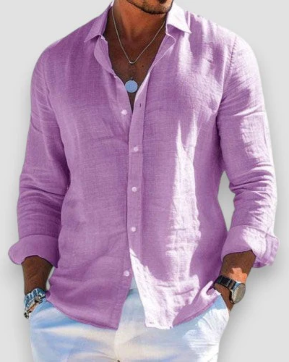 GIOVANNI™ - CAMICIA CASUAL IN LINO