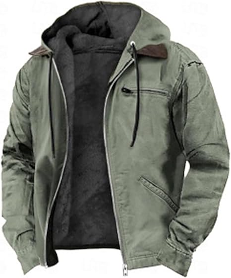 DINO™ | GIACCA CON CAPPUCCIO IN PILE FODERATA