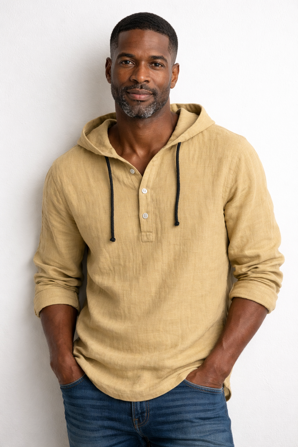 SIMONE™ - CAMICIA DA UOMO IN LINO