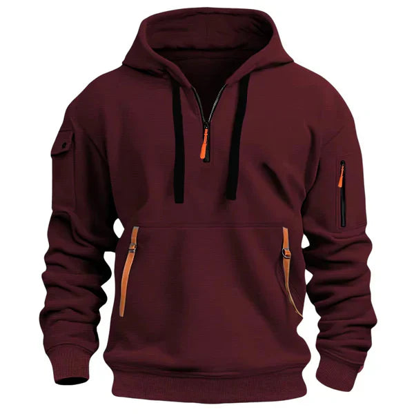 LUCA™ | FELPA CON CAPPUCCIO ELEGANTE