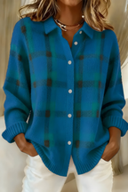 Camille™ | Geruite Cardigan