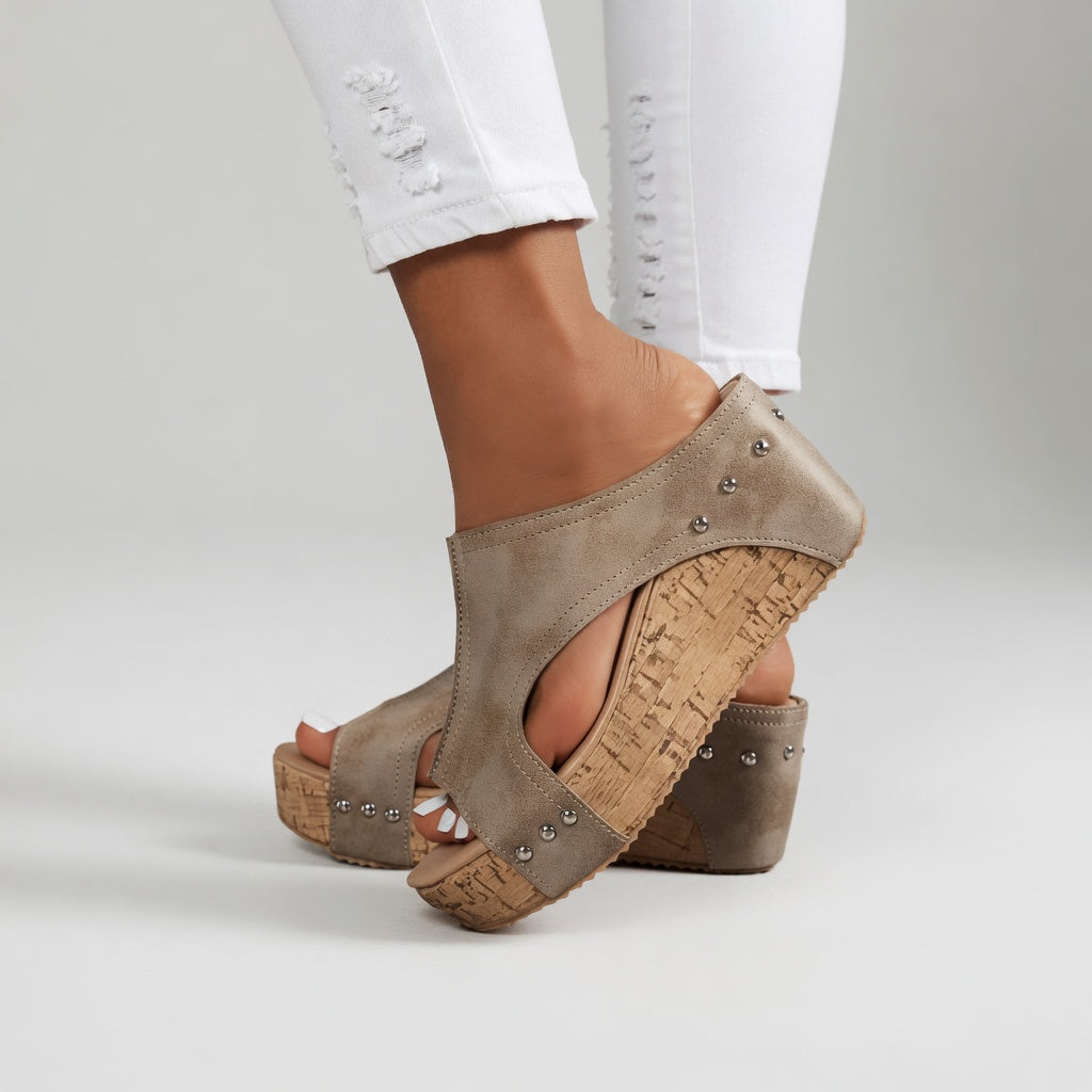 CHIARA™ | MULE IN SUGHERO COMODA E CASUAL