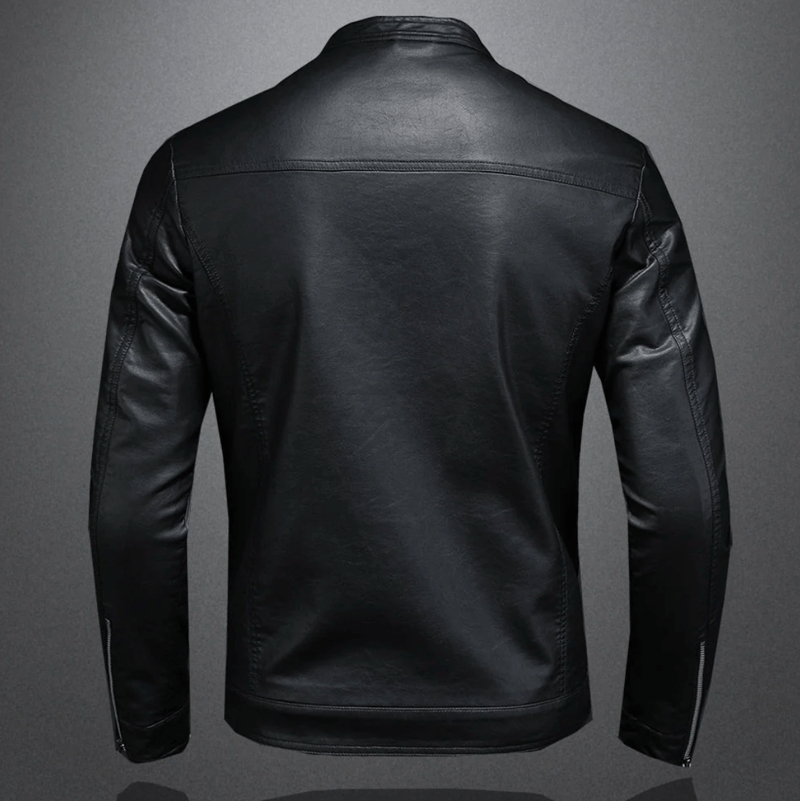 ANSELMO™ - GIACCA DI PELLE CLASSICA
