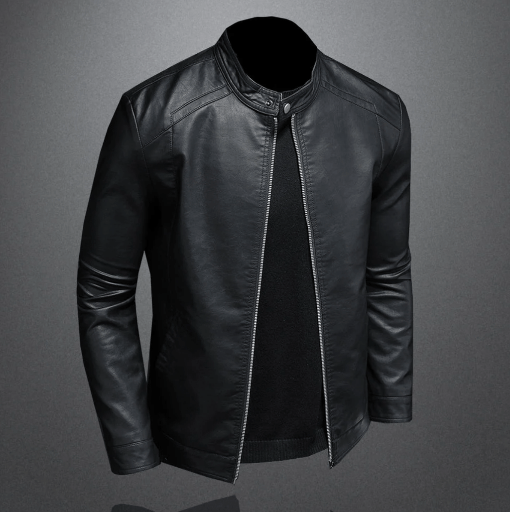 ANSELMO™ - GIACCA DI PELLE CLASSICA