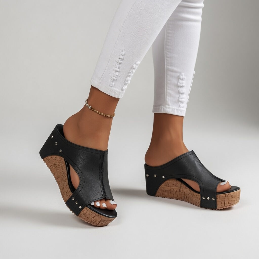 CHIARA™ | MULE IN SUGHERO COMODA E CASUAL
