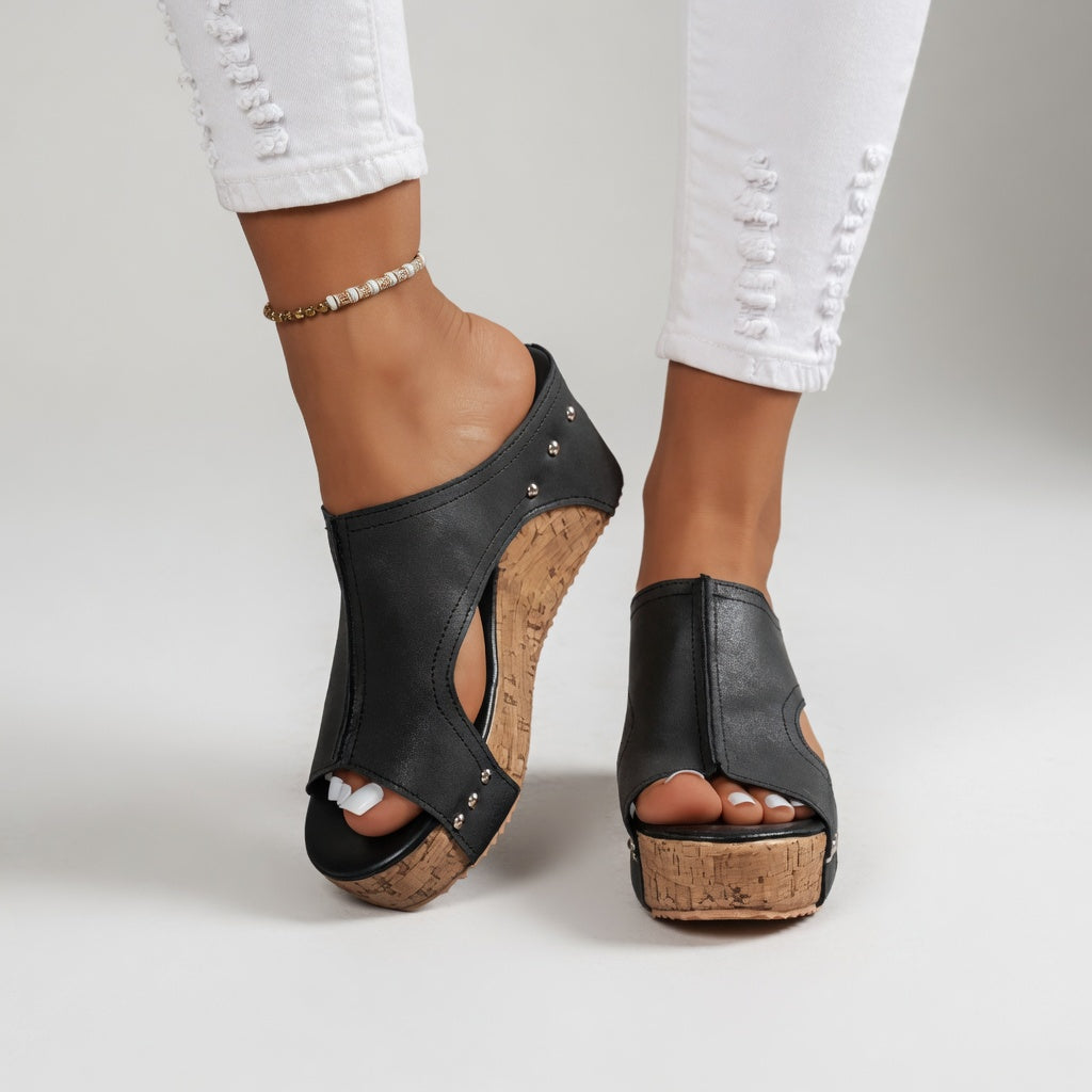 CHIARA™ | MULE IN SUGHERO COMODA E CASUAL