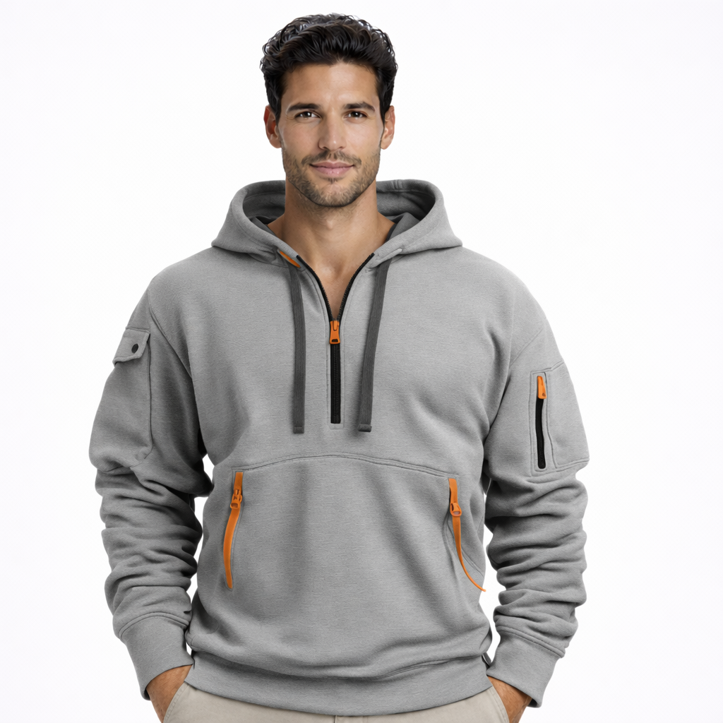 LUCA™ | FELPA CON CAPPUCCIO ELEGANTE