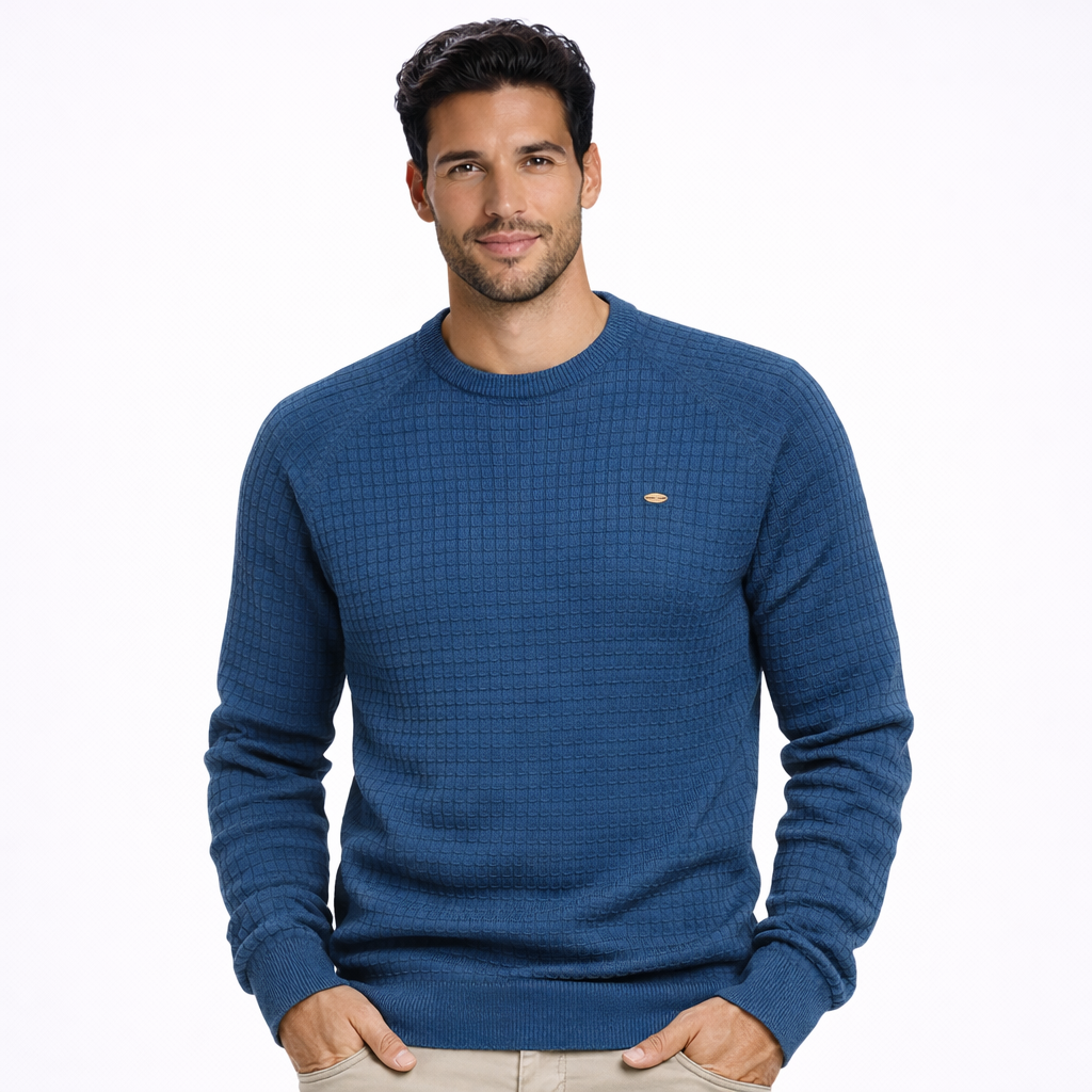 SIMONE™ | MAGLIONE DA UOMO IN MAGLIA TESTURIZZATA