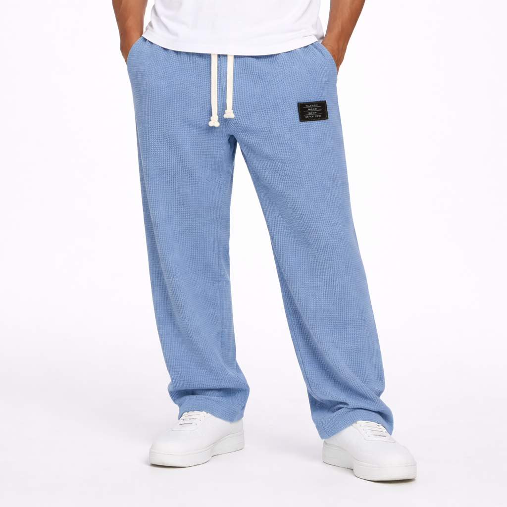 CARLO™ | PANTALONI DAL TAGLIO AMPIO CON FASCIA IN VITA