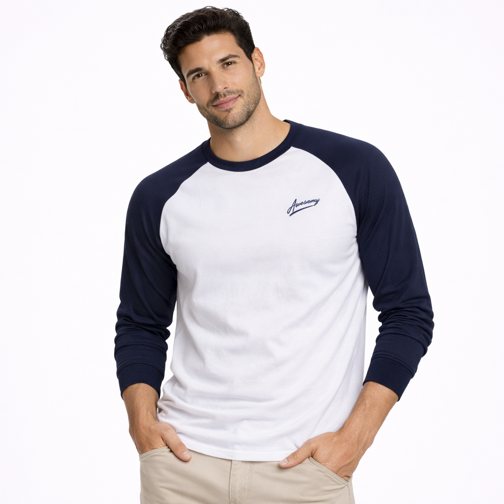 ALBERTO™ | MAGLIA A MANICA LUNGA CON TAGLIO RAGLAN