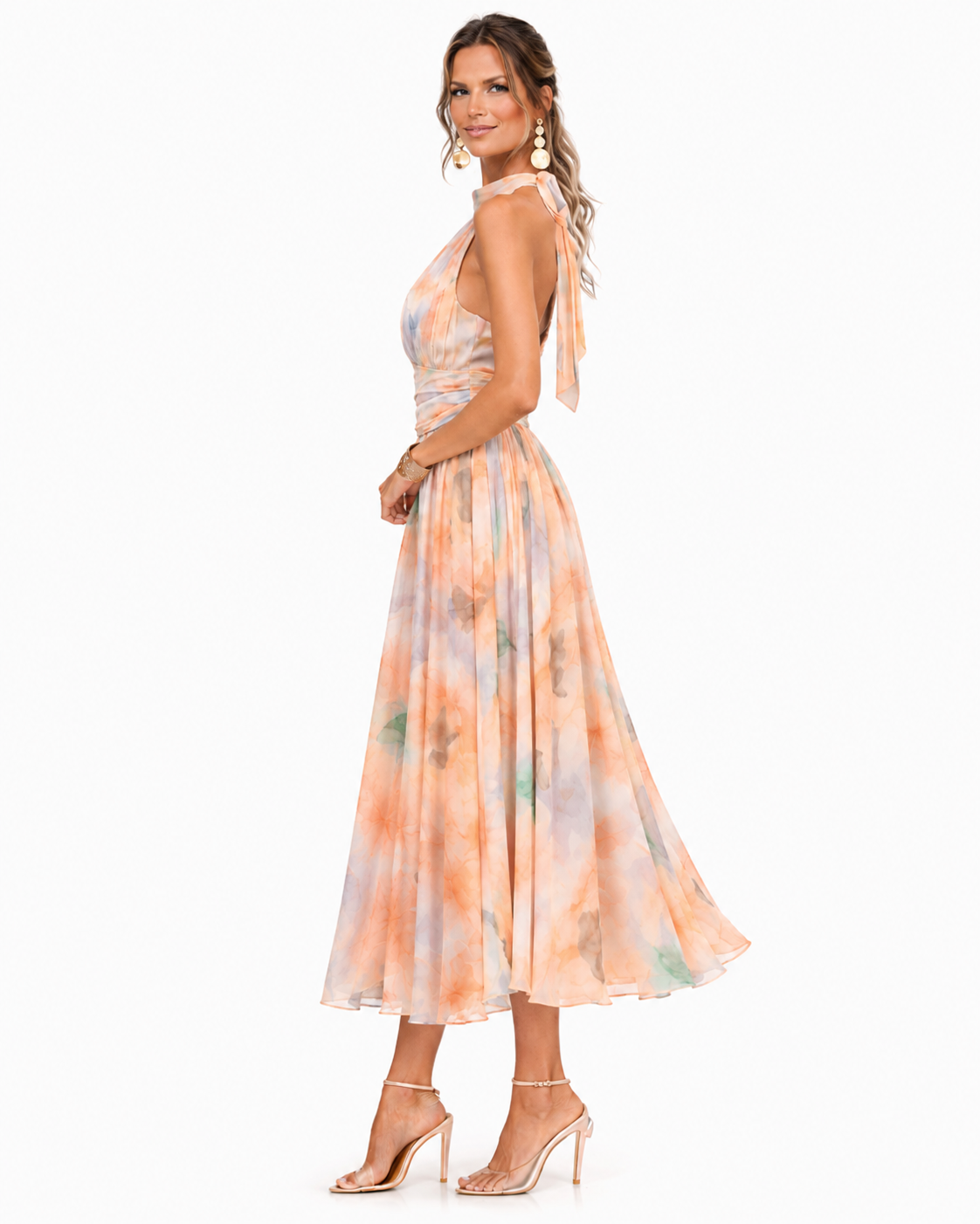 MELISSA™ | ABITO HALTER IN SATIN ELEGANZA SENZA TEMPO