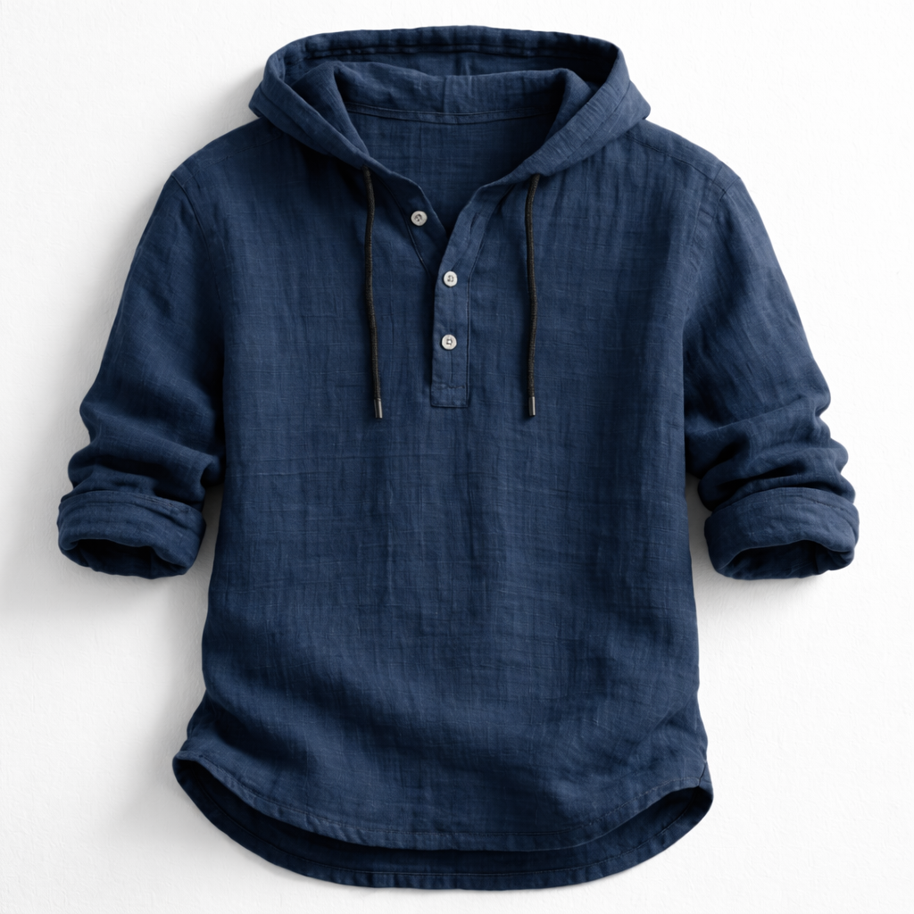 SIMONE™ - CAMICIA DA UOMO IN LINO