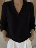 ZELIA™ | MAGLIONE SCOLLO A V
