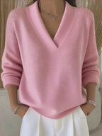 ZELIA™ | MAGLIONE SCOLLO A V