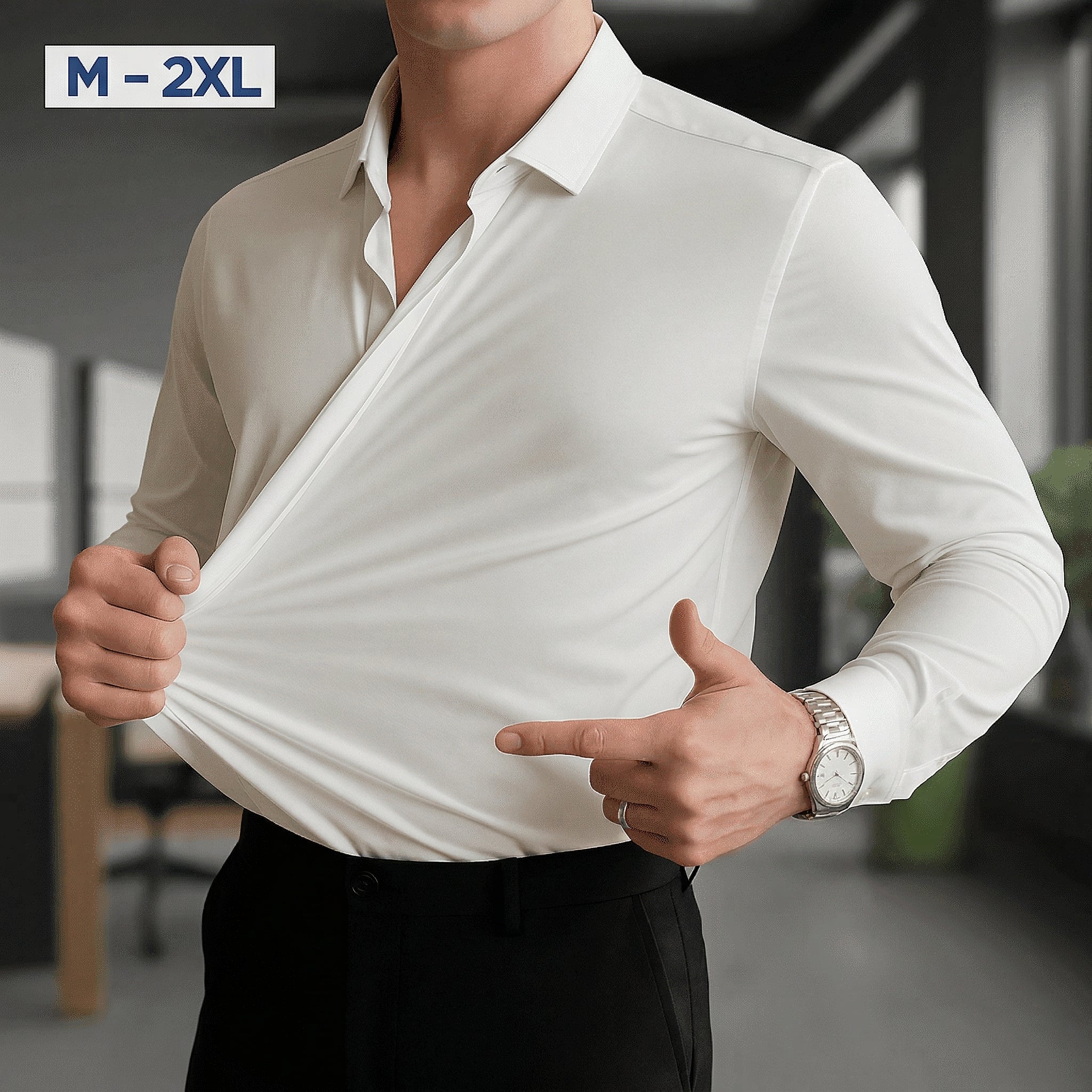 FEDERICO™ | CAMICIA ELASTICIZZATA DA UOMO