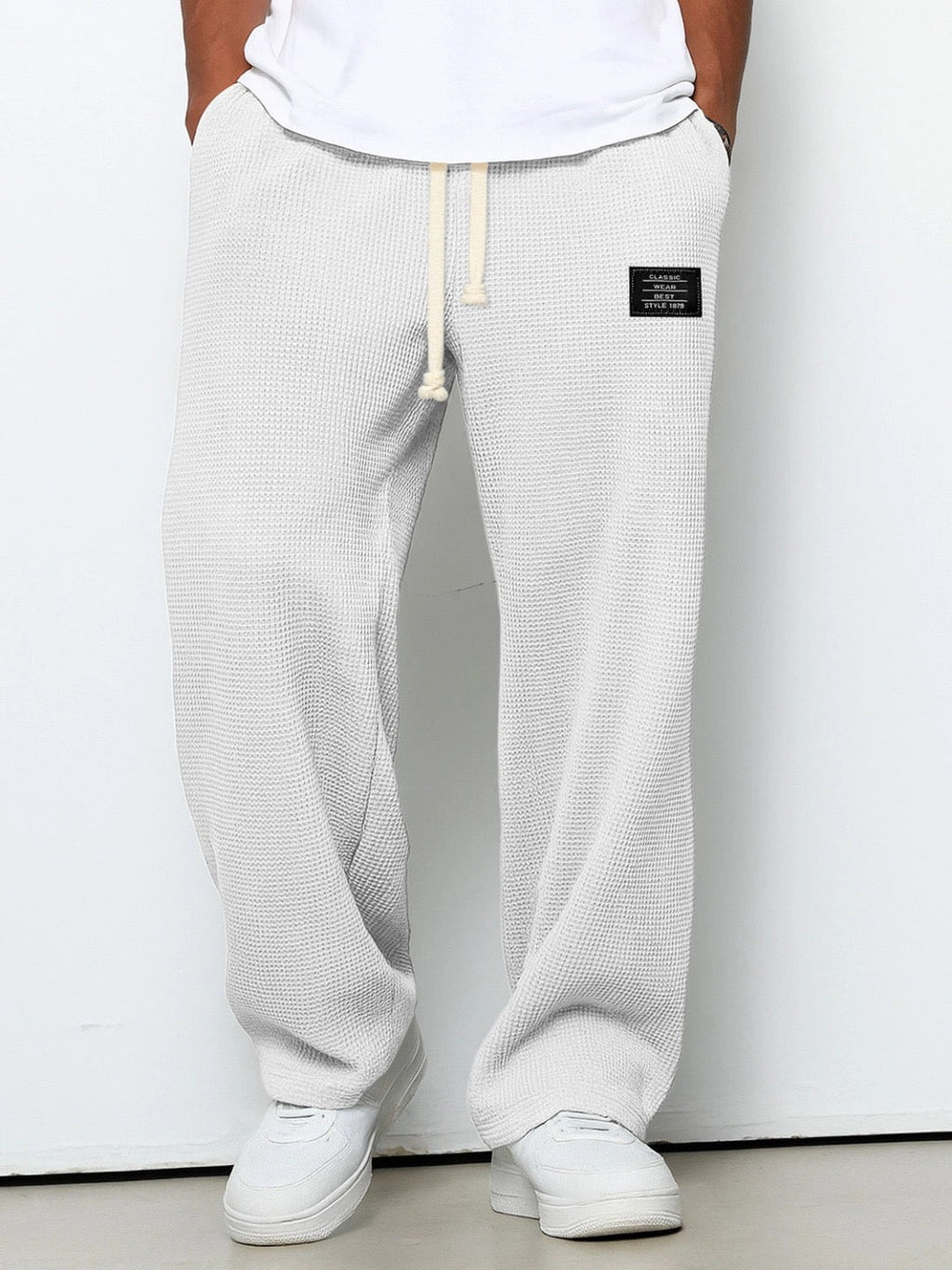 CARLO™ | PANTALONI DAL TAGLIO AMPIO CON FASCIA IN VITA