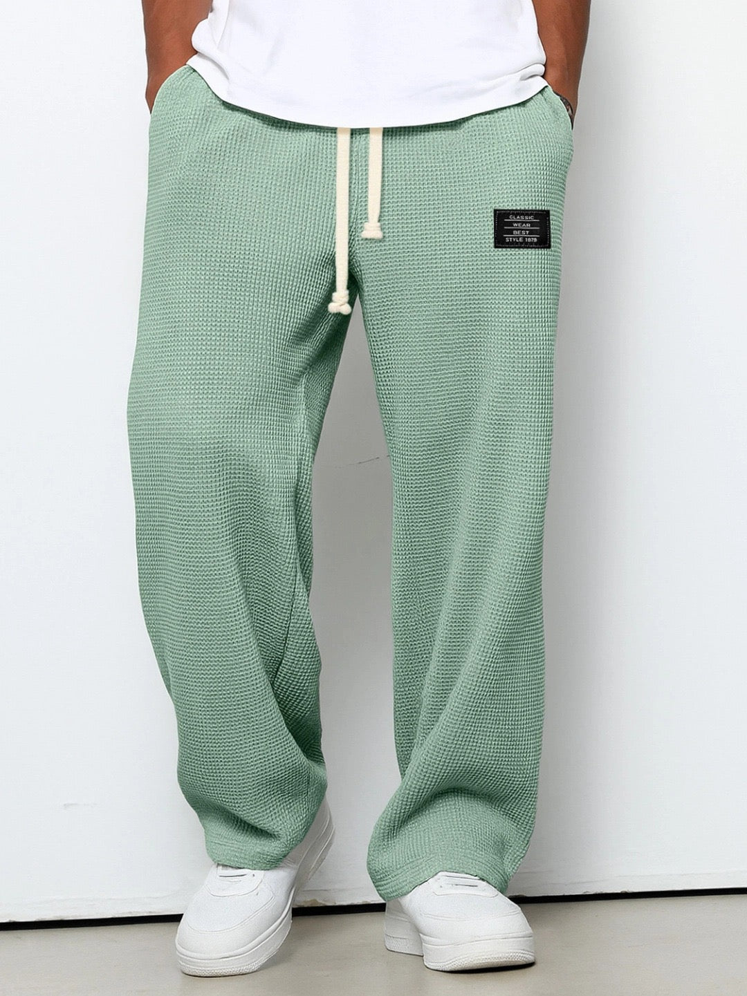 CARLO™ | PANTALONI DAL TAGLIO AMPIO CON FASCIA IN VITA