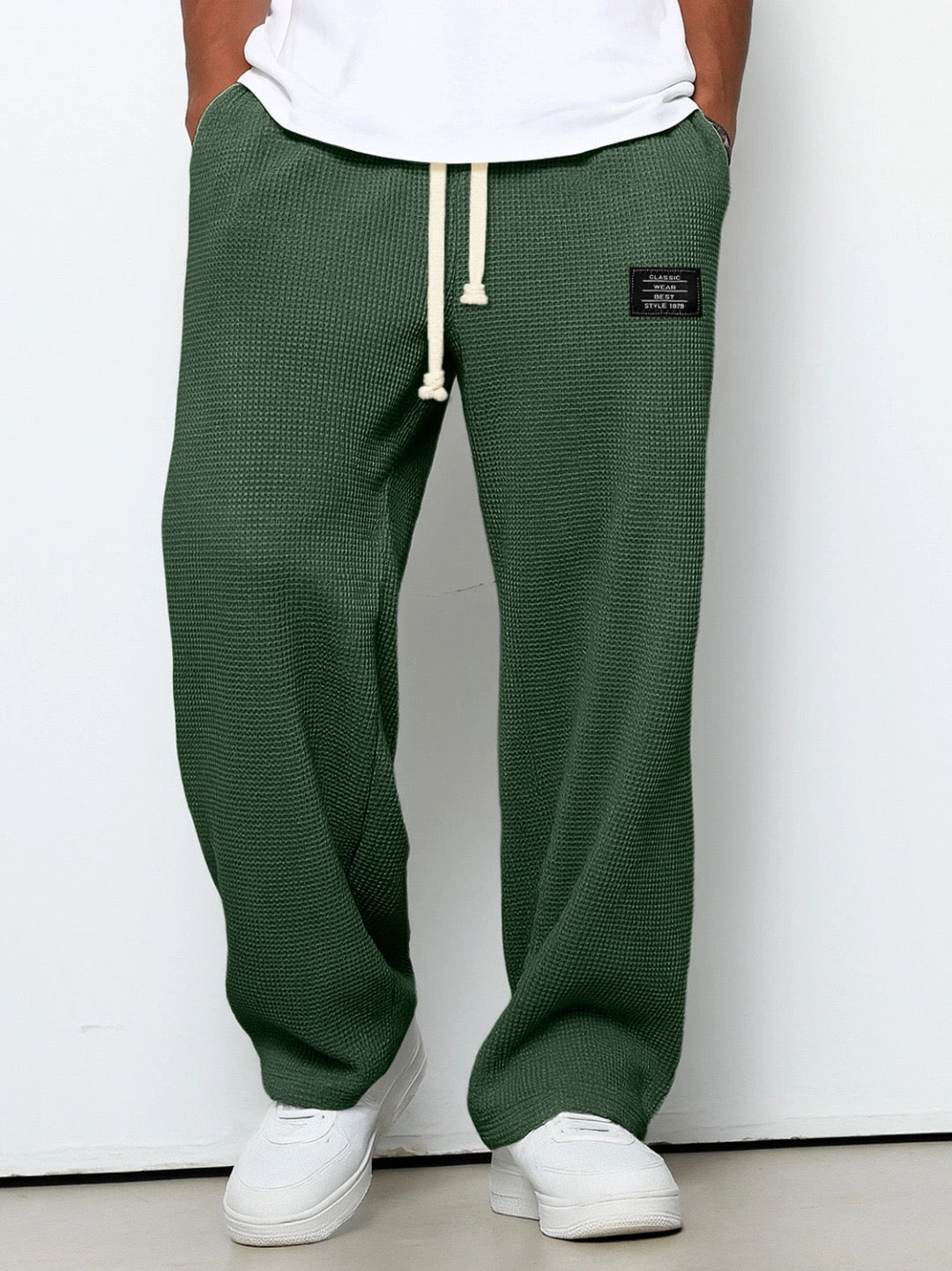CARLO™ | PANTALONI DAL TAGLIO AMPIO CON FASCIA IN VITA