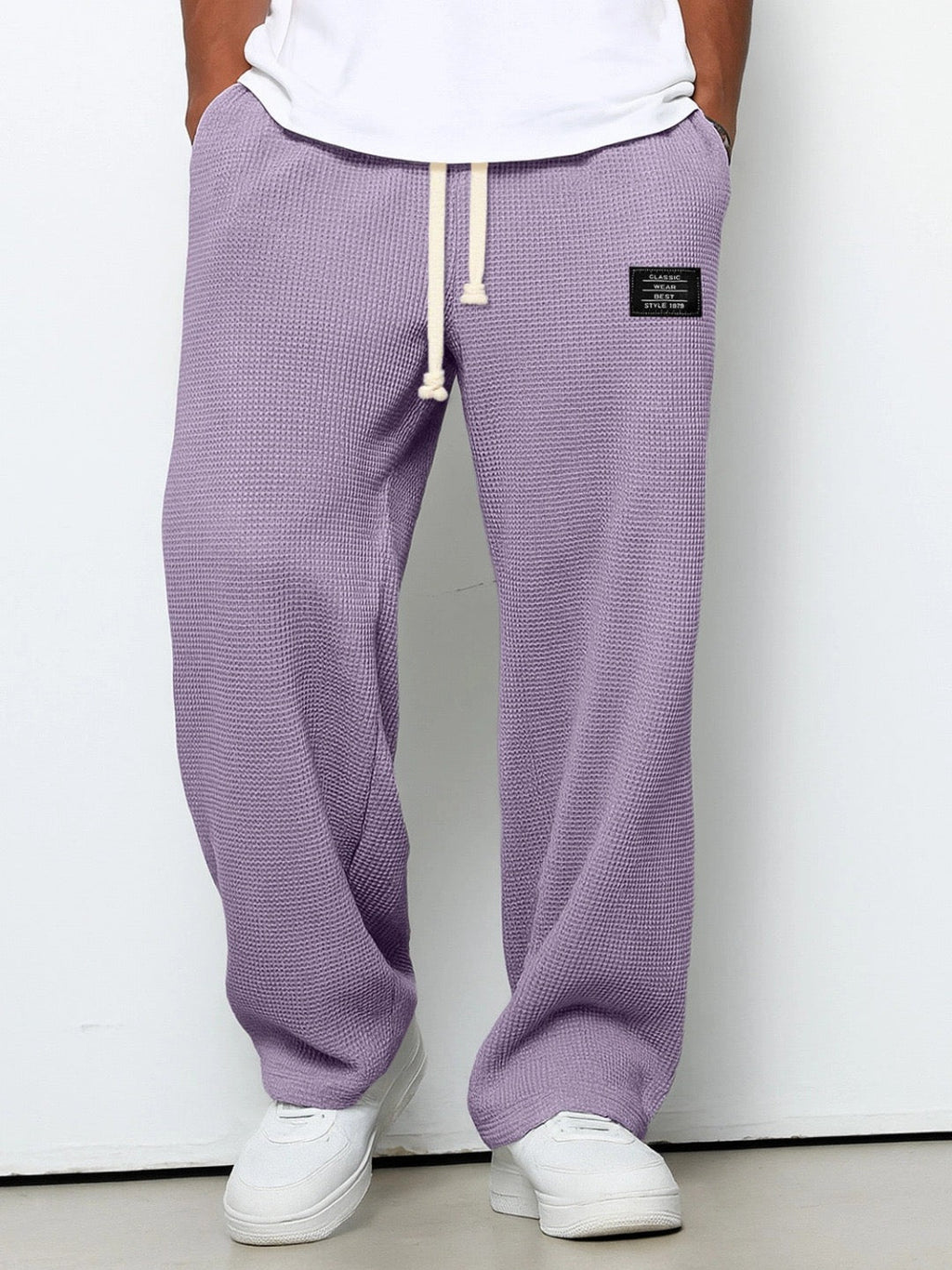 CARLO™ | PANTALONI DAL TAGLIO AMPIO CON FASCIA IN VITA