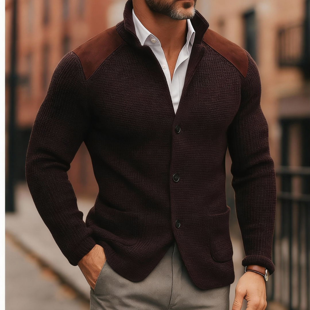 BRUNO™ - GIACCA IN MAGLIA STRUTTURATA