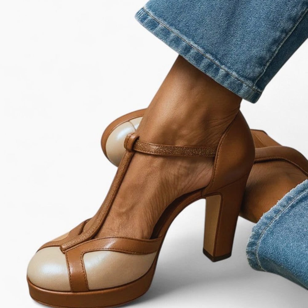 VALENTINA™ | DÉCOLLETÉ RETRÒ CON TACCO ELEGANTE