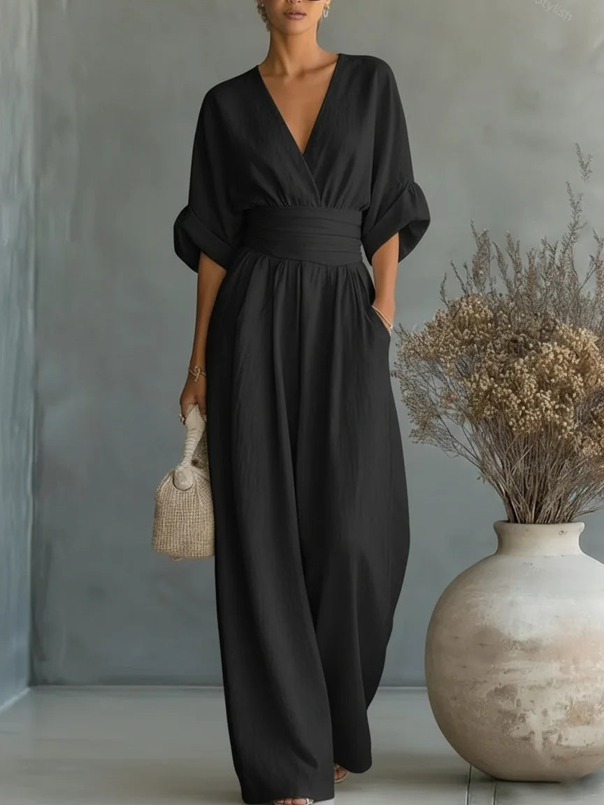 TIZIANA™ | ABITO ELEGANTE SCOLLO A V CON SCHIENA NUDA