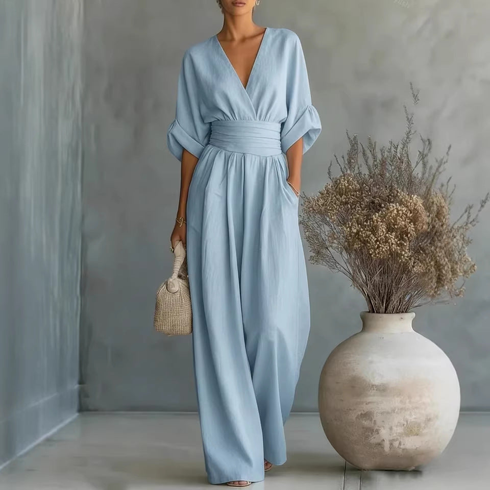 TIZIANA™ | ABITO ELEGANTE SCOLLO A V CON SCHIENA NUDA