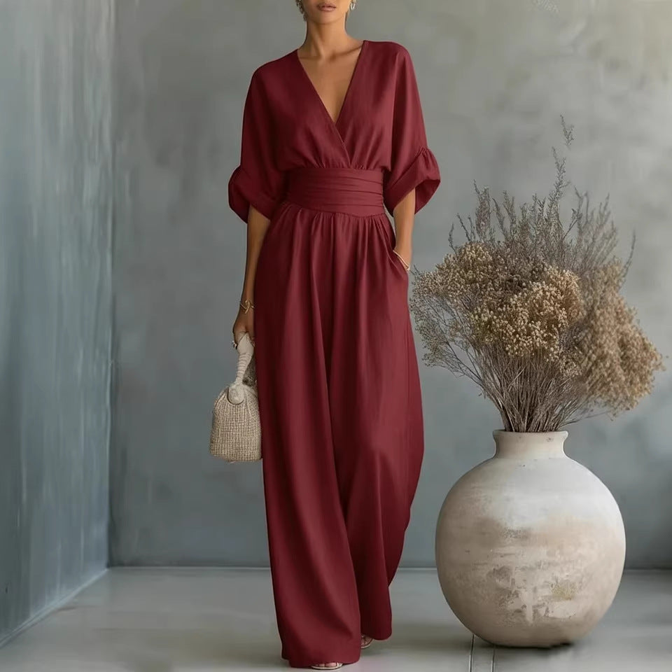 TIZIANA™ | ABITO ELEGANTE SCOLLO A V CON SCHIENA NUDA