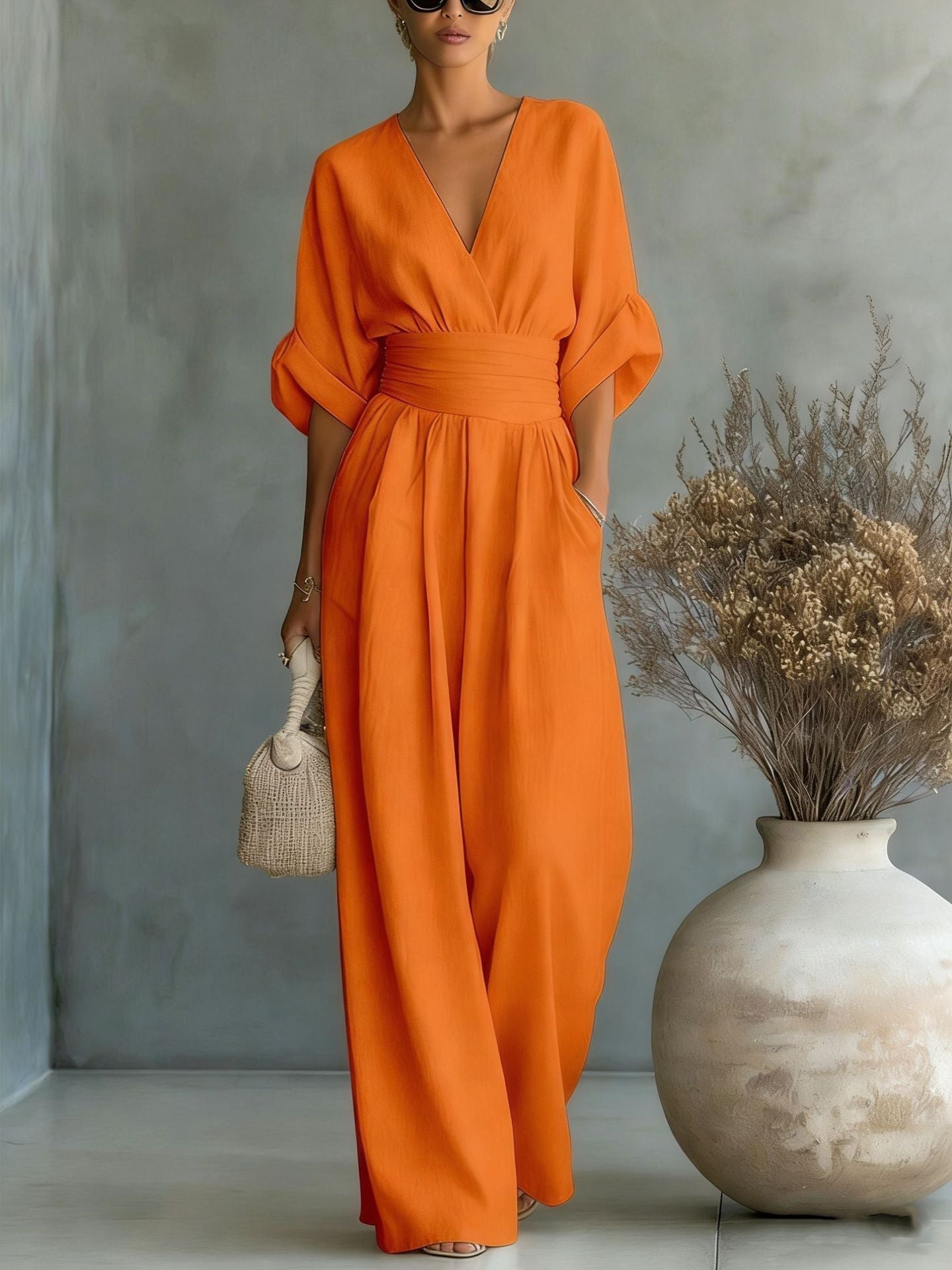 TIZIANA™ | ABITO ELEGANTE SCOLLO A V CON SCHIENA NUDA