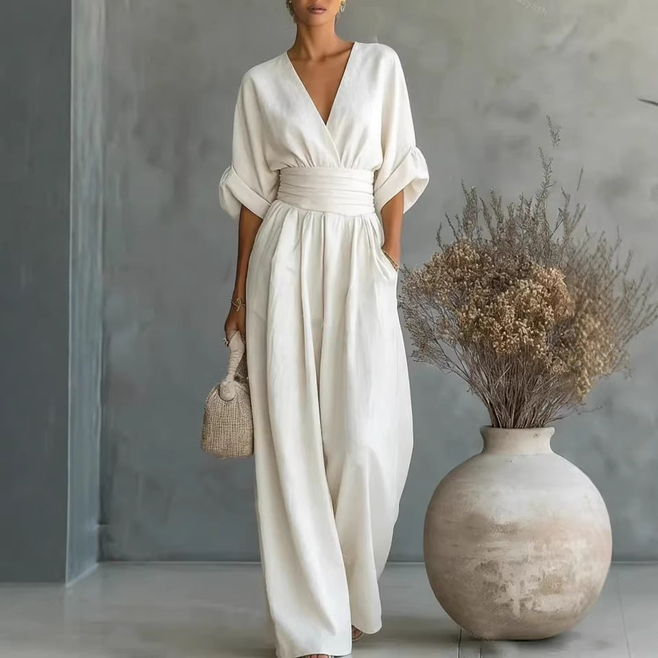 TIZIANA™ | ABITO ELEGANTE SCOLLO A V CON SCHIENA NUDA