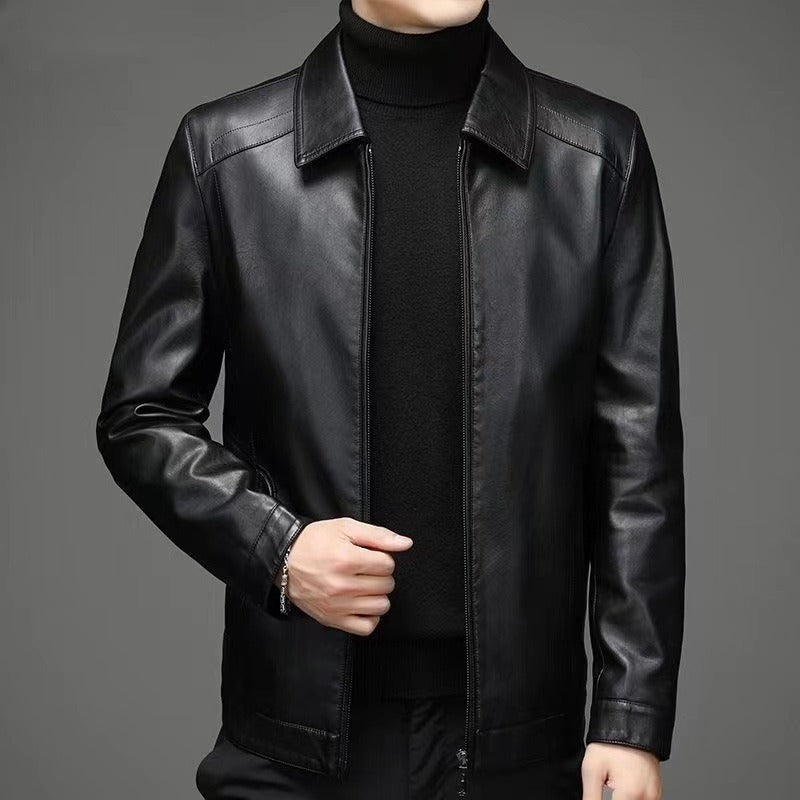ERMINIO™ - GIACCA DI PELLE INFORMALE