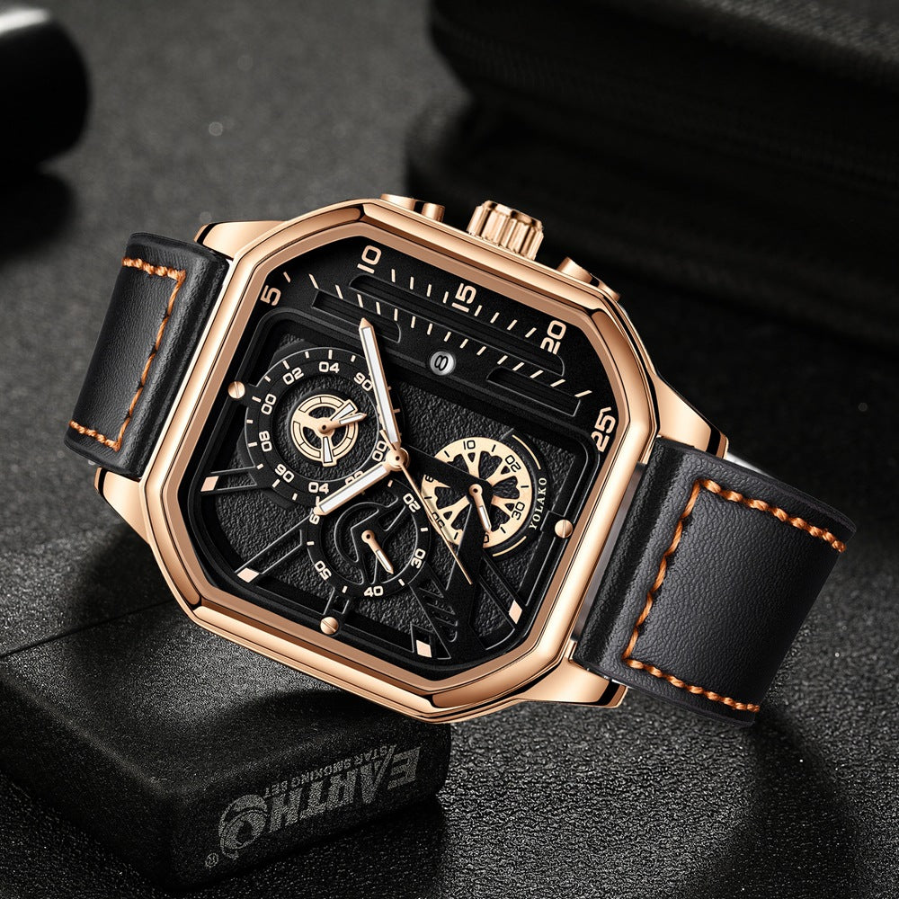 Varen Precision Square Dial Watch