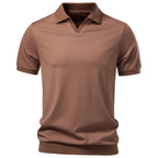 BRUNO™ | POLO ELEGANTE DA UOMO IN TESSUTO SETOSO