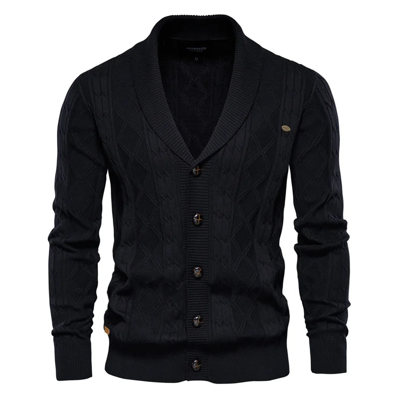 LUIGI™ | CARDIGAN DA UOMO CON BOTTONI