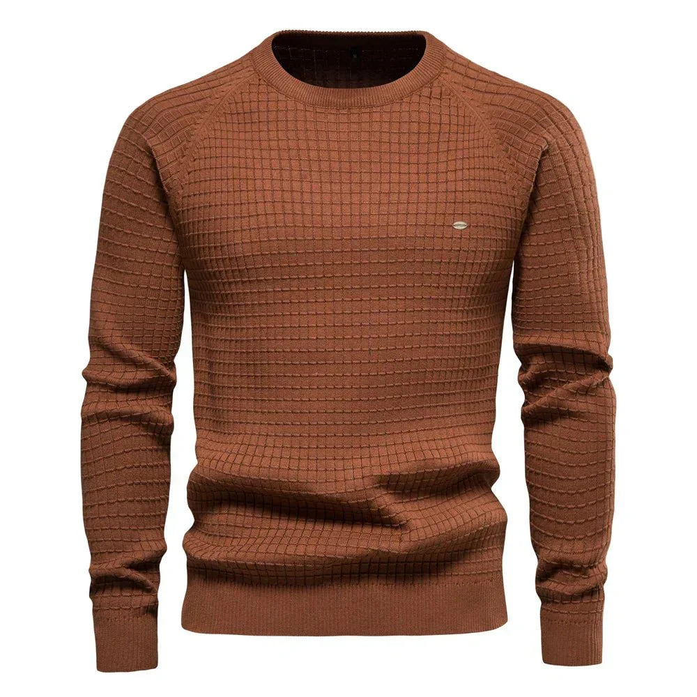 SIMONE™ | MAGLIONE DA UOMO IN MAGLIA TESTURIZZATA