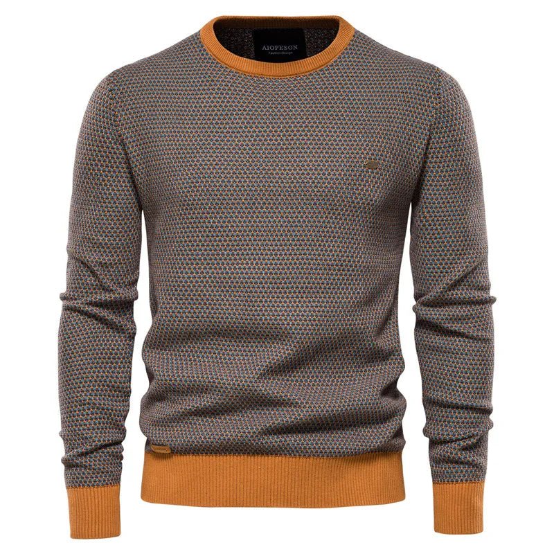 STEFANO™ | MAGLIONE CON MOTIVO A ROMBI