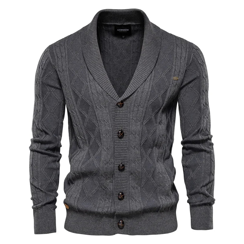 LUIGI™ | CARDIGAN DA UOMO CON BOTTONI