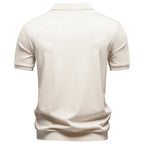 BRUNO™ | POLO ELEGANTE DA UOMO IN TESSUTO SETOSO
