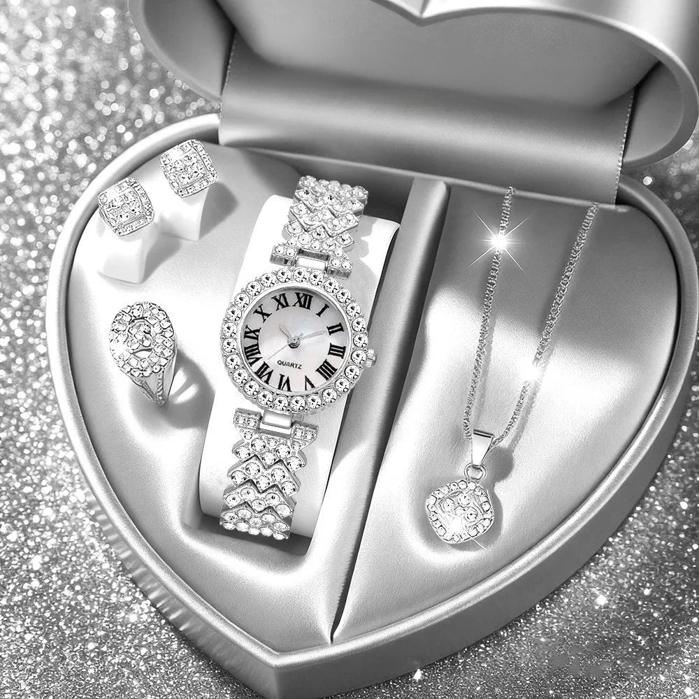 Rosavelle Watch Jewelry Set