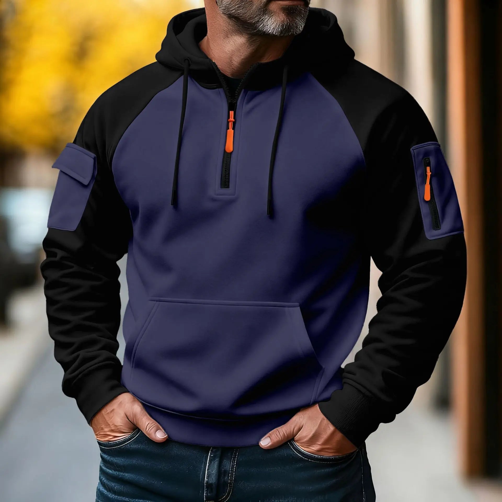 LEONE™ | FELPA CON ZIP RESISTENTE