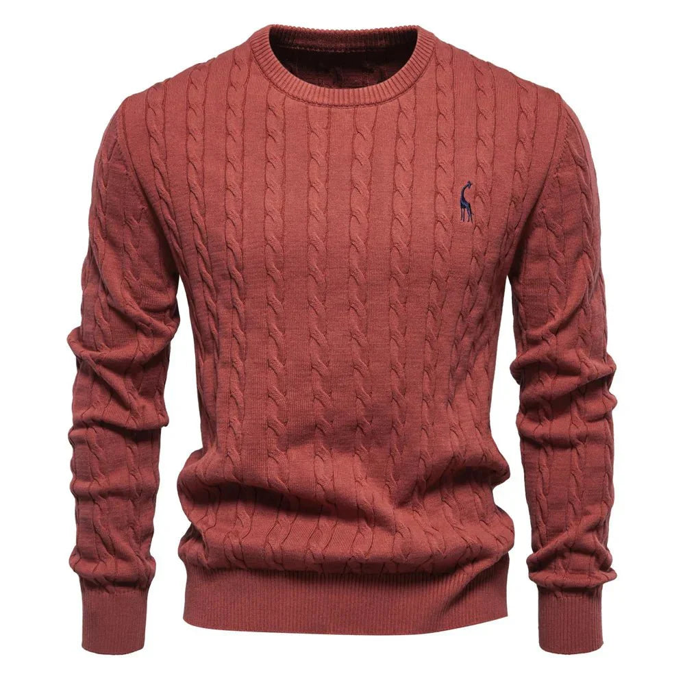 MARCO™ | MAGLIONE CLASSICO IN MAGLIA TRECCIATA