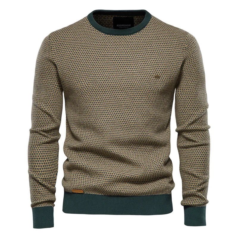 STEFANO™ | MAGLIONE CON MOTIVO A ROMBI