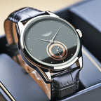 Orvane Leather Strap Watch