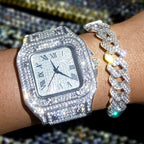 Kingston Iced Square Watch