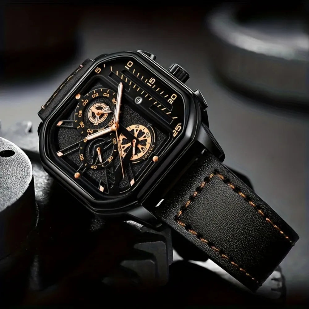 Varen Precision Square Dial Watch
